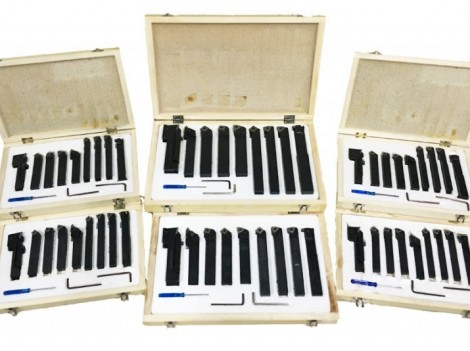 ชุดมีดกลึง 9 ชิ้น / 9 pcs Lathe insert tool set