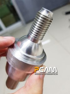 กลึงเกลียว ด้วยเครื่องกลึง cnc