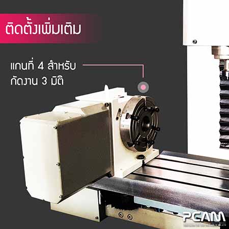 แกนที่ 4 สำหรับ เครื่อง milling cnc