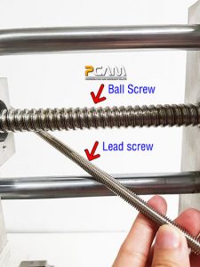 เปรียบเทียบระบบขับเคลื่อนแบบ Ball Screw และ Lead screw ในเครื่อง mini cnc