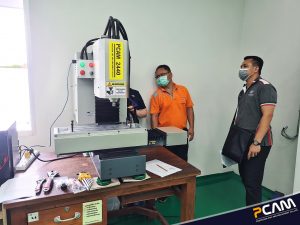 ส่งเครื่อง cnc รุ่น 2440 ที่ มศว 5