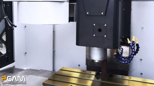 Tool change เครื่อง milling cnc รุ่น PCAM VMC SS5535
