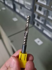 ดอกกัดไม้ 1 ฟัน 1F Spiral Mill ใช้กับเครื่อง CNC สำหรับงานไม้