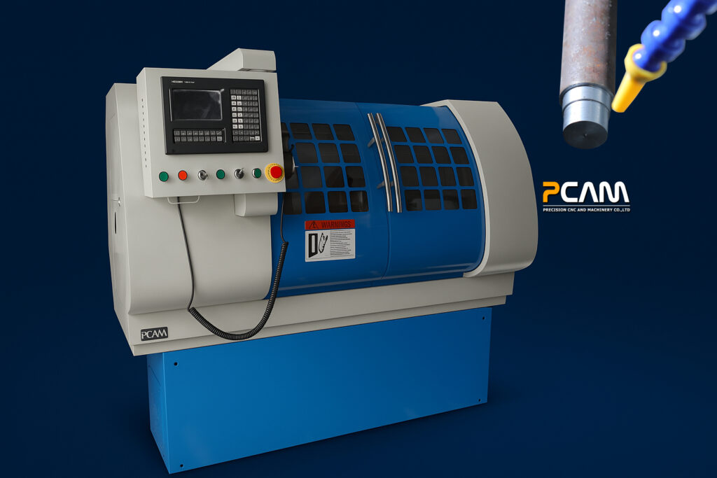 เครื่องกลึง CNC ความแม่นยำสูง สำหรับงานกลึงโลหะอัตโนมัติ