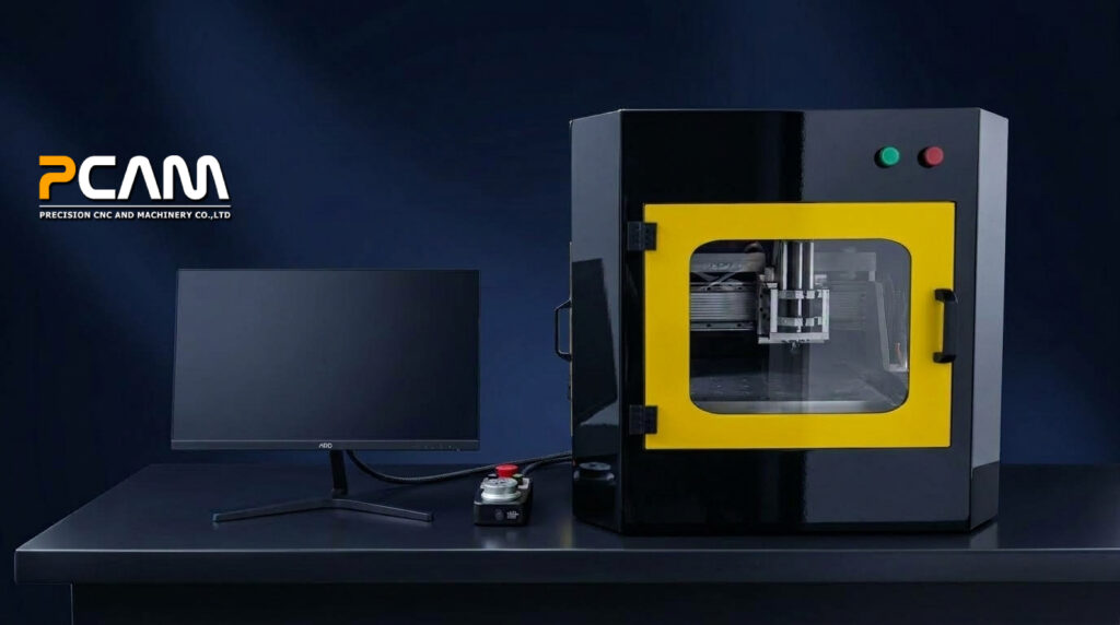 เครื่อง Mini CNC กัดงาน PCB High Precision ความแม่นยำสูง สำหรับห้อง LAB และงาน R&D PCAM CNC